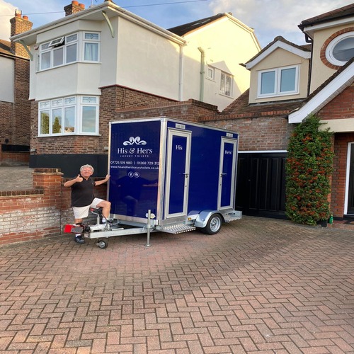 Small Events luxury portable toilets in essex