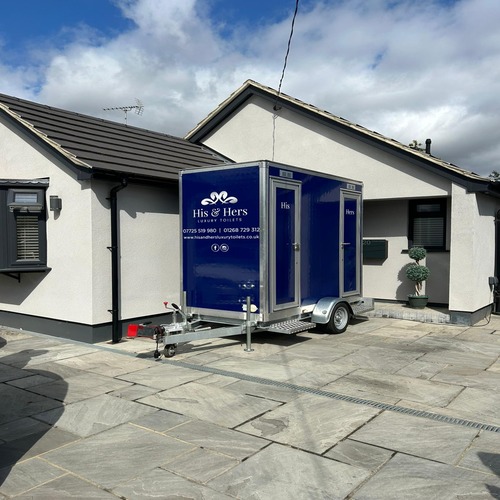 Small Events luxury portable toilets in essex