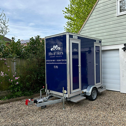 Small Events luxury portable toilets in essex